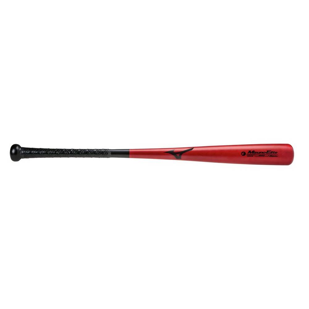 Mens Mizuno MZM 62 Maple Elite Wood Baseball Bat Red/Black Philippines (YPAEZS489)